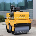 Baby road roller con rueda de acero doble tambor